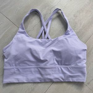 EUC Lululemon Energy Longline Bra Size 8